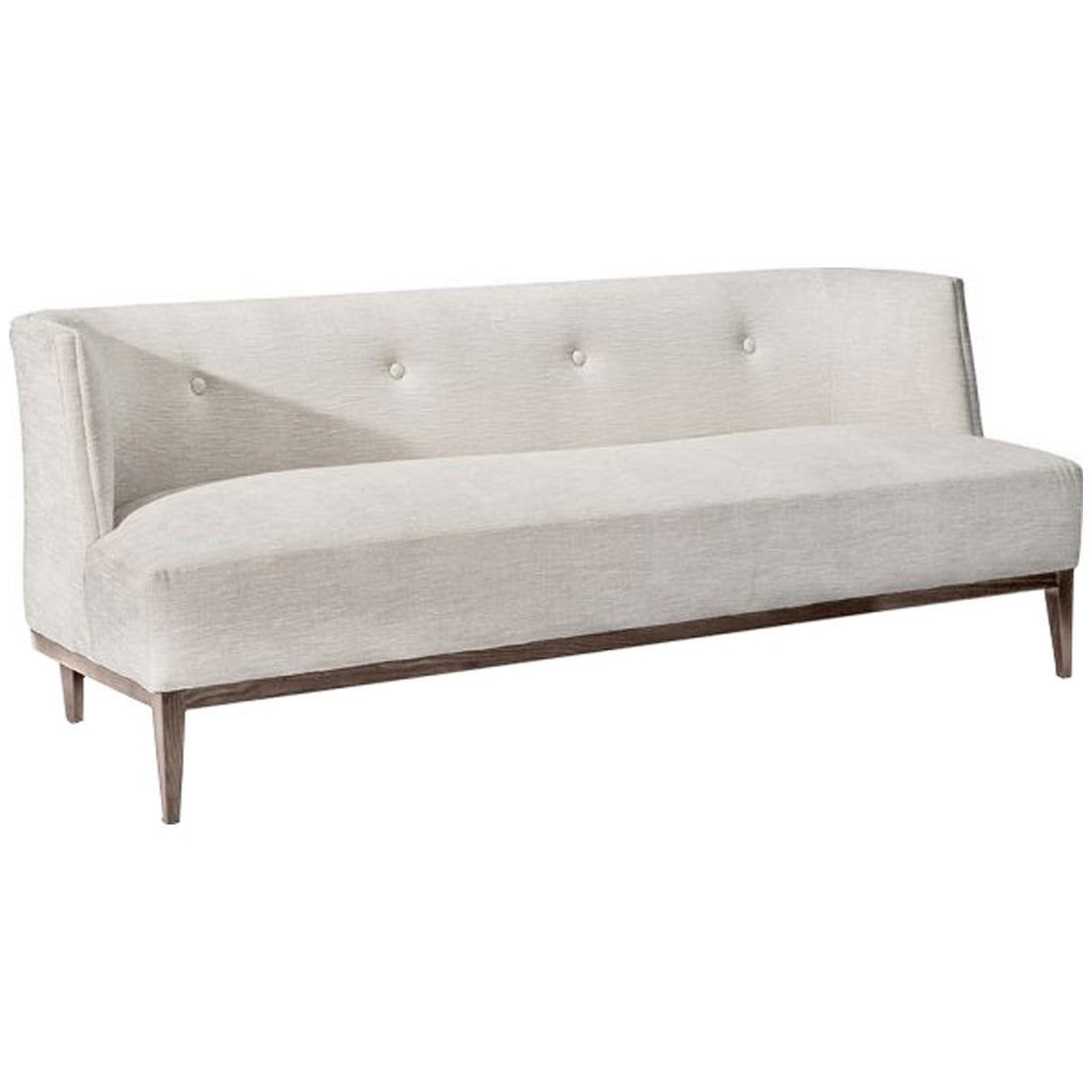 Interlude Home Chloe Condo Sofa - Faux Linen