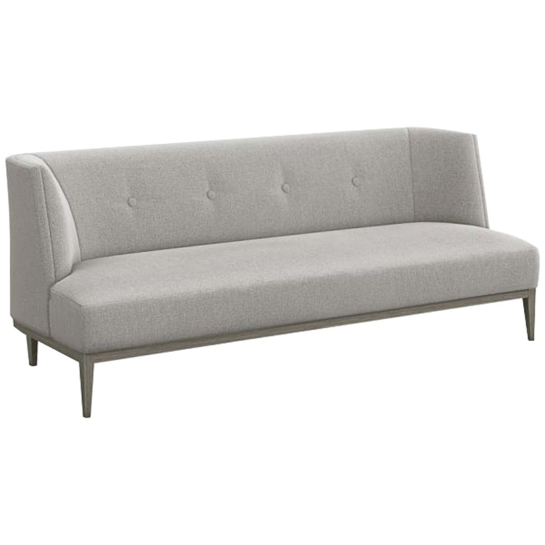 Interlude Home Chloe Condo Sofa - Faux Linen