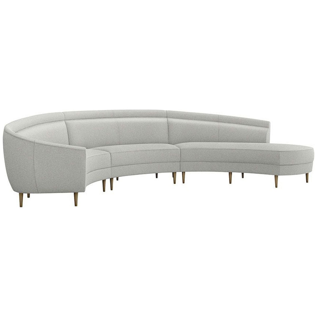 Interlude Home Capri 3-Piece Sectional