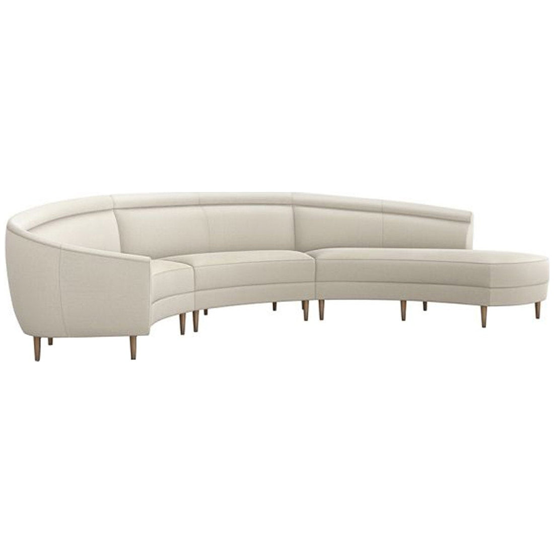 Interlude Home Capri 3-Piece Sectional