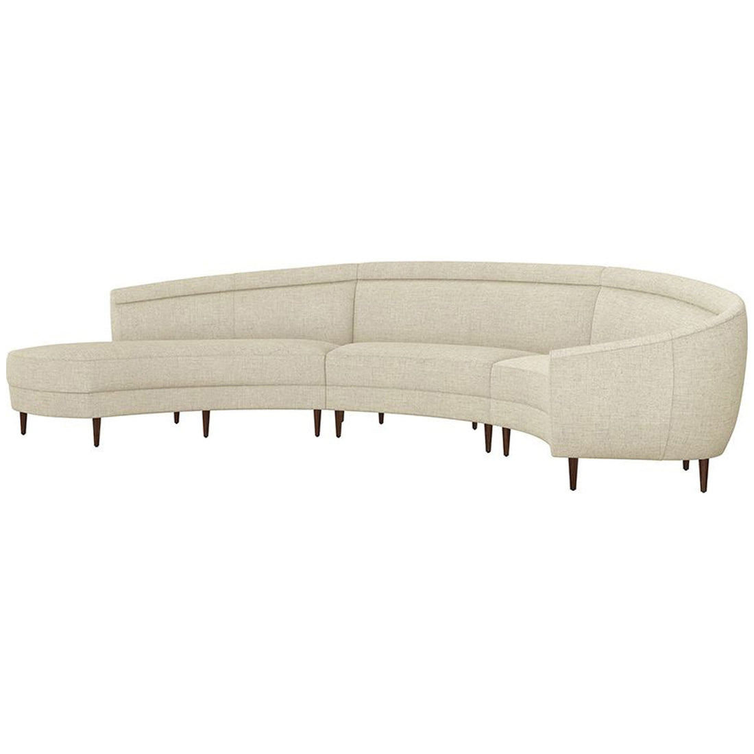 Interlude Home Capri 3-Piece Sectional