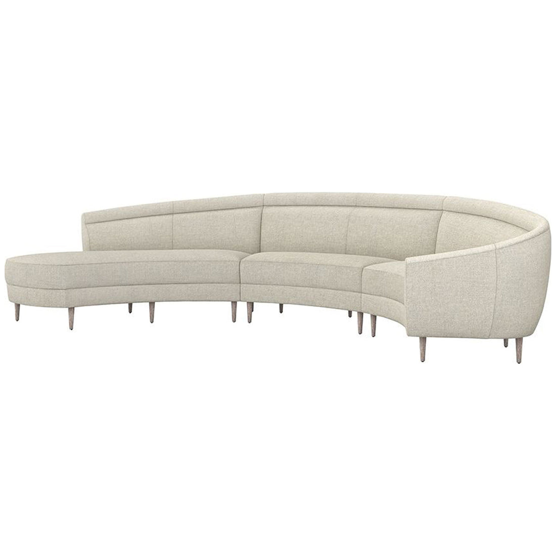 Interlude Home Capri 3-Piece Sectional