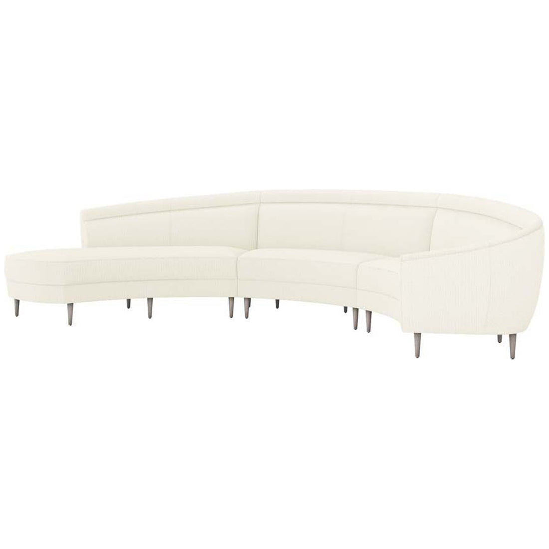 Interlude Home Capri 3-Piece Sectional