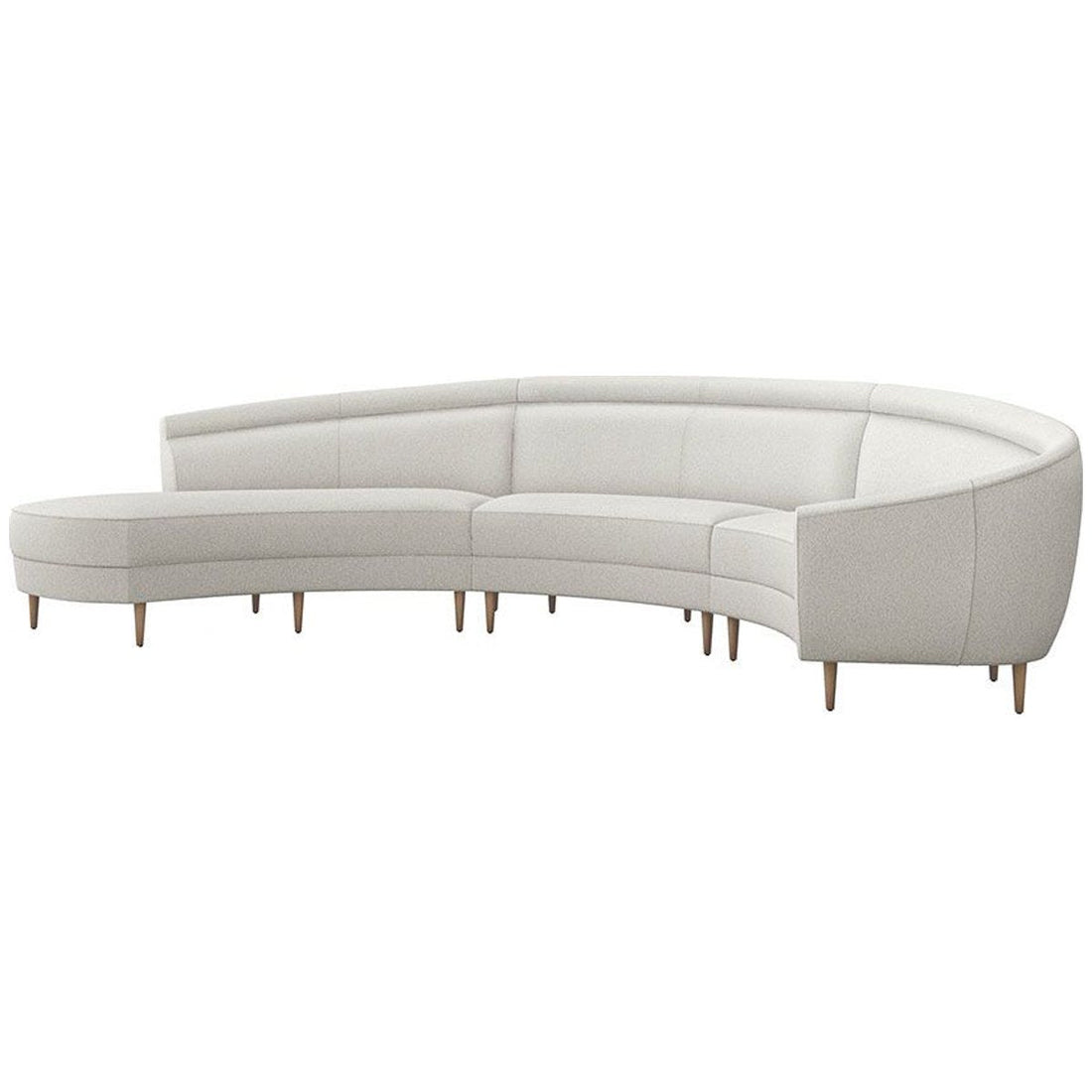 Interlude Home Capri 3-Piece Sectional