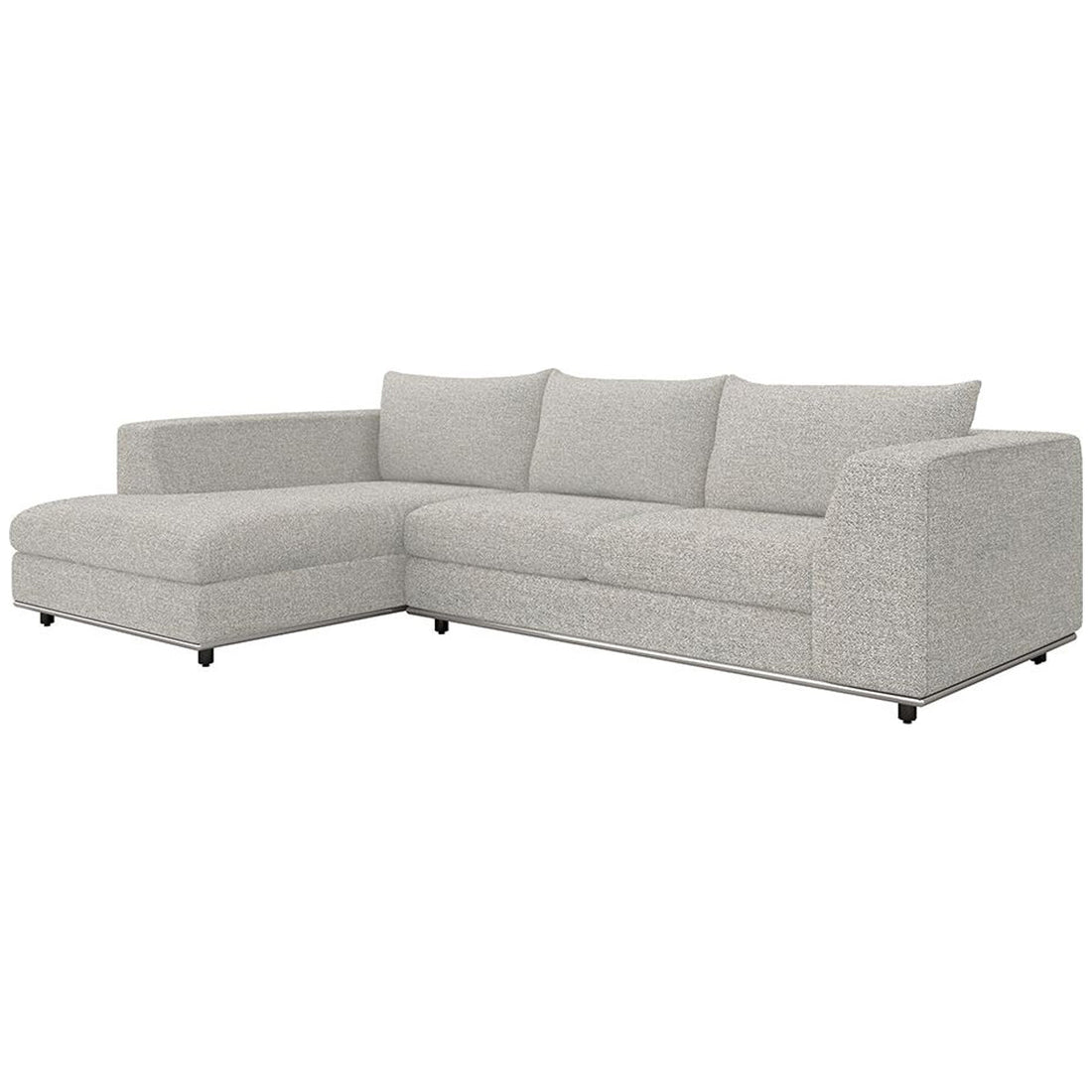 Interlude Home Comodo 2-Piece Sectional - Loma Weave