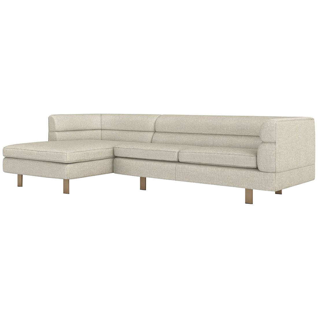 Interlude Home Ornette 2-Piece Sectional - Loma Weave