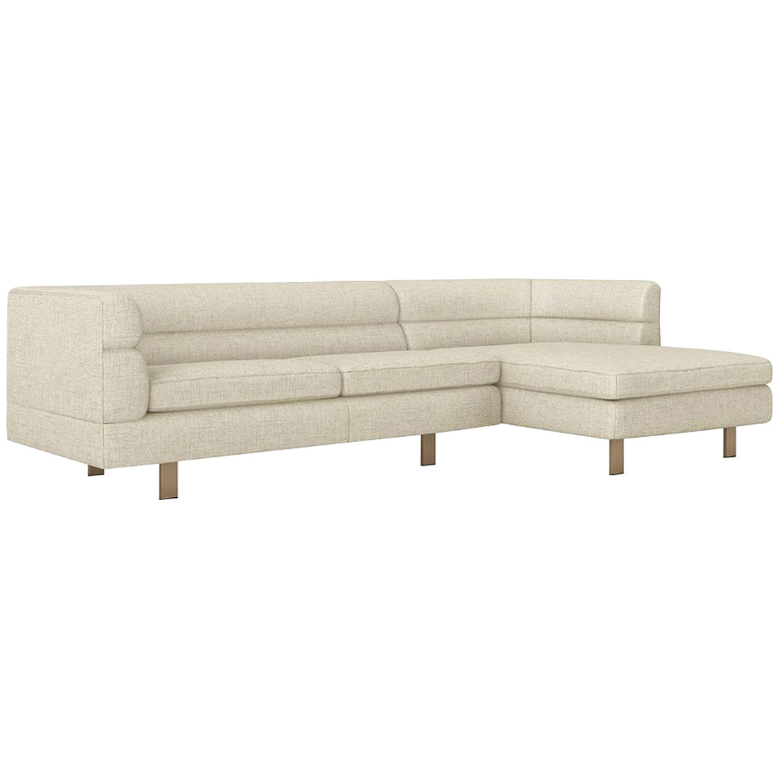 Interlude Home Ornette 2-Piece Sectional - Bluff