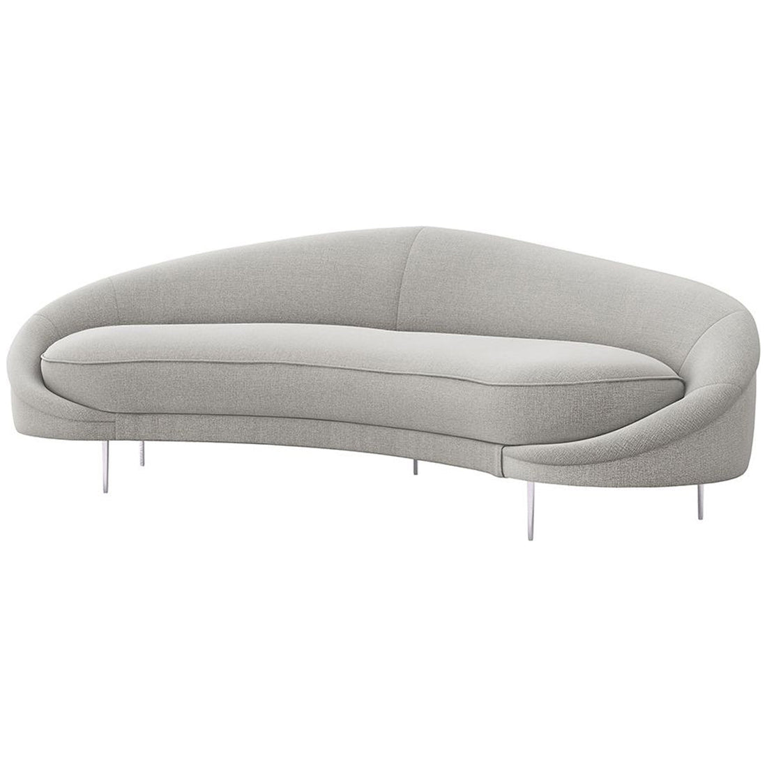 Interlude Home Ava Sofa - Faux Linen