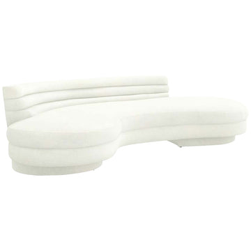 Interlude Home Sutton Classic Sofa - Shell