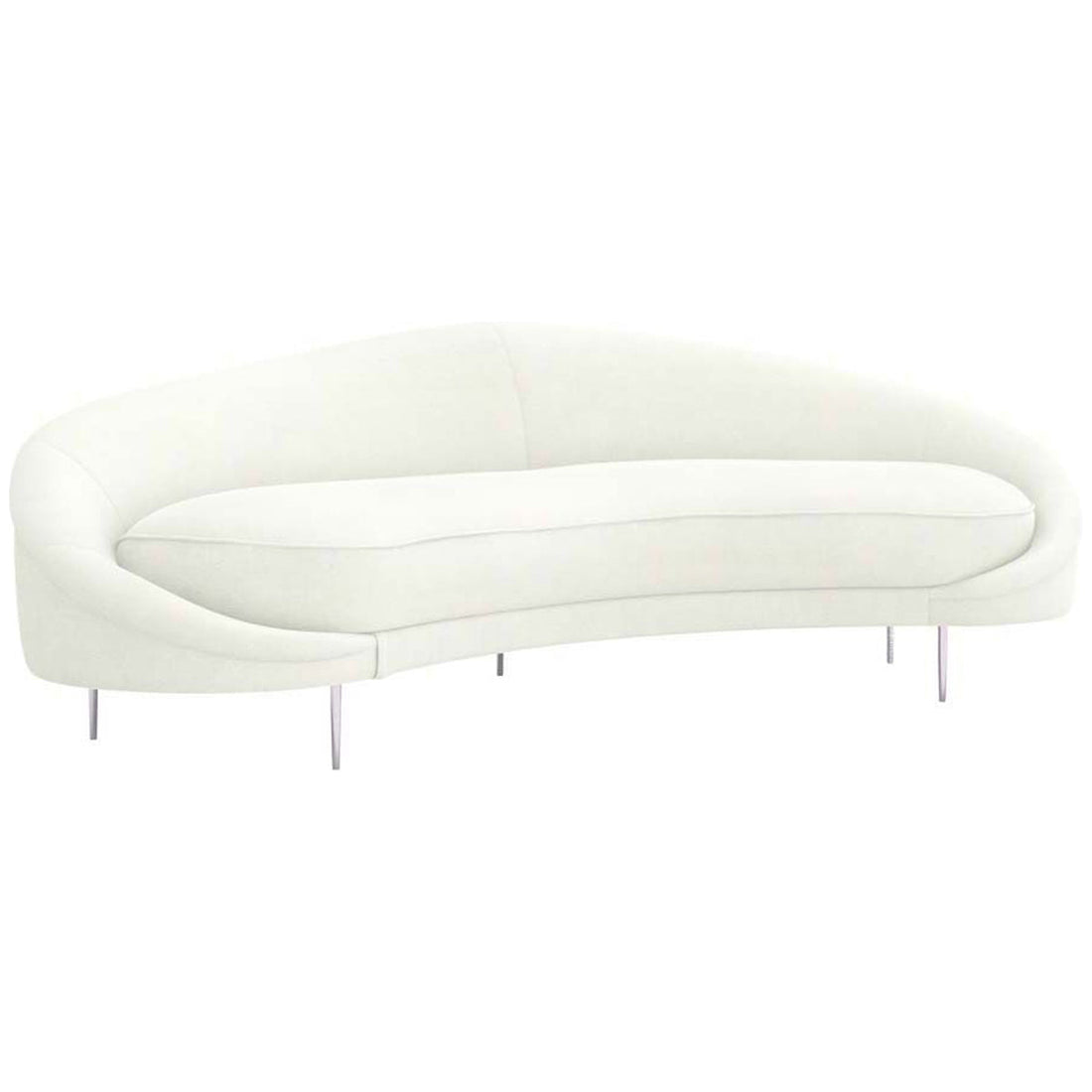 Interlude Home Ava Sofa - Shell