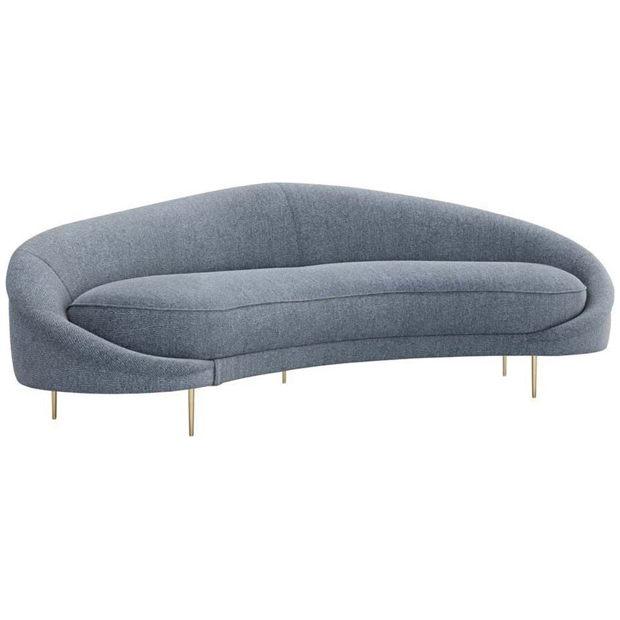 Interlude Home Ava Sofa - Azure