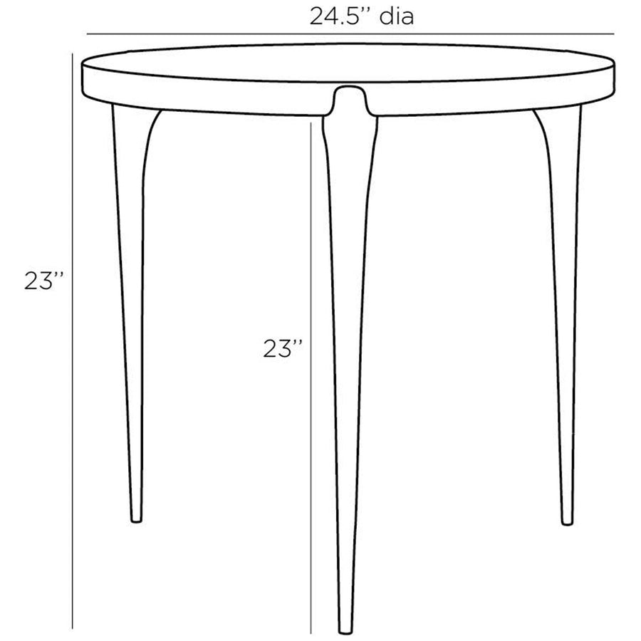 Arteriors June Side Table