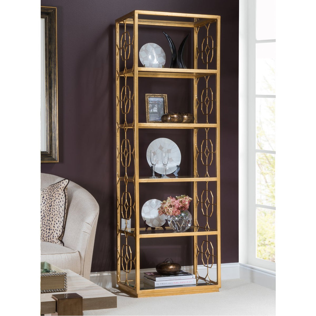 Artistica Home Honeycomb Slim Etagere 2056-990