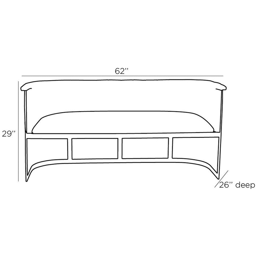 Arteriors Tatum Settee