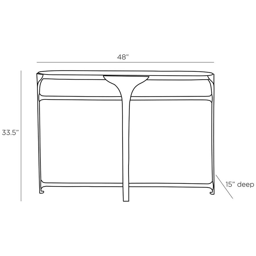 Arteriors Janine Console Table