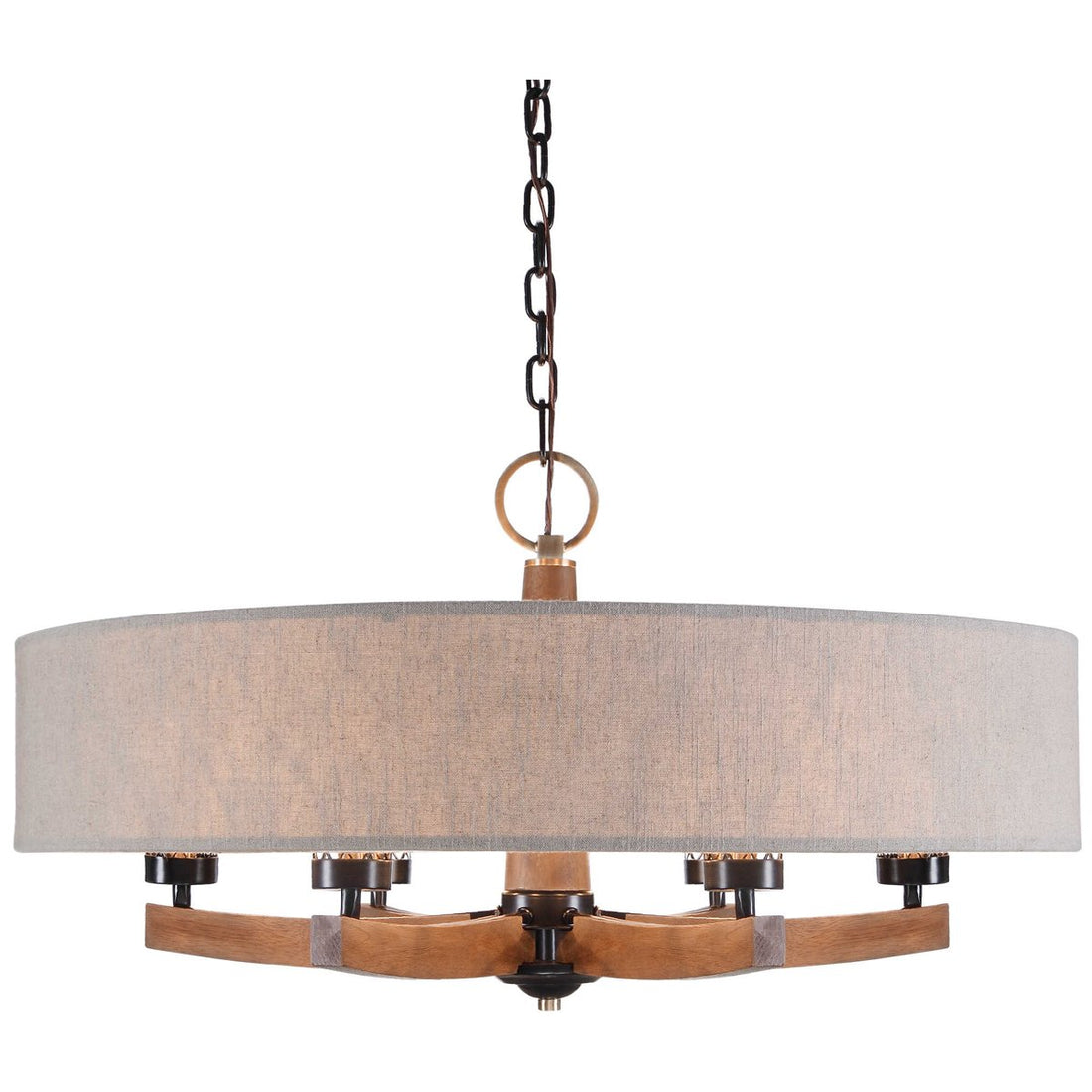 Uttermost Woodall 6-Light Drum Chandelier