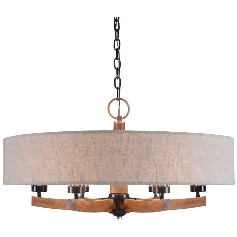 Uttermost Woodall 6-Light Drum Chandelier