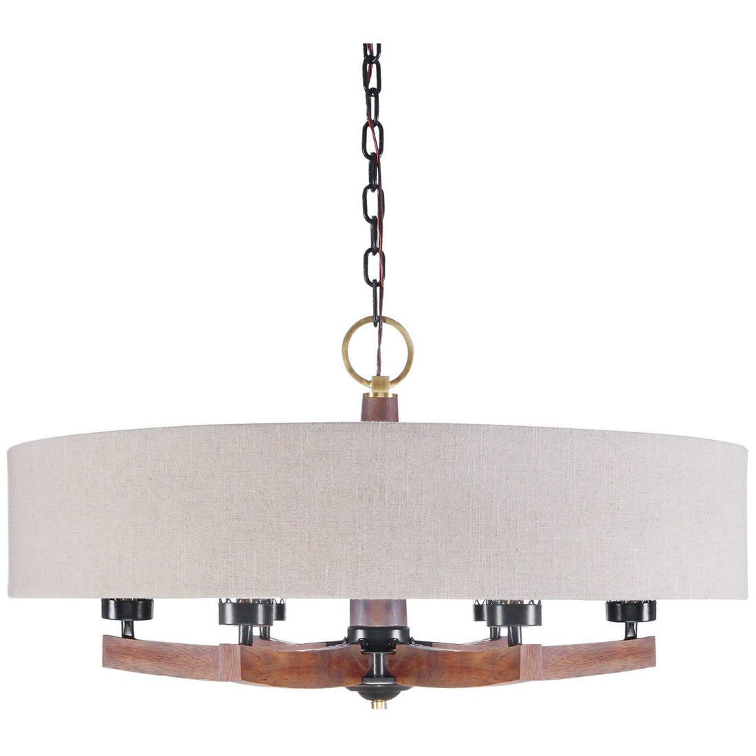 Uttermost Woodall 6-Light Drum Chandelier