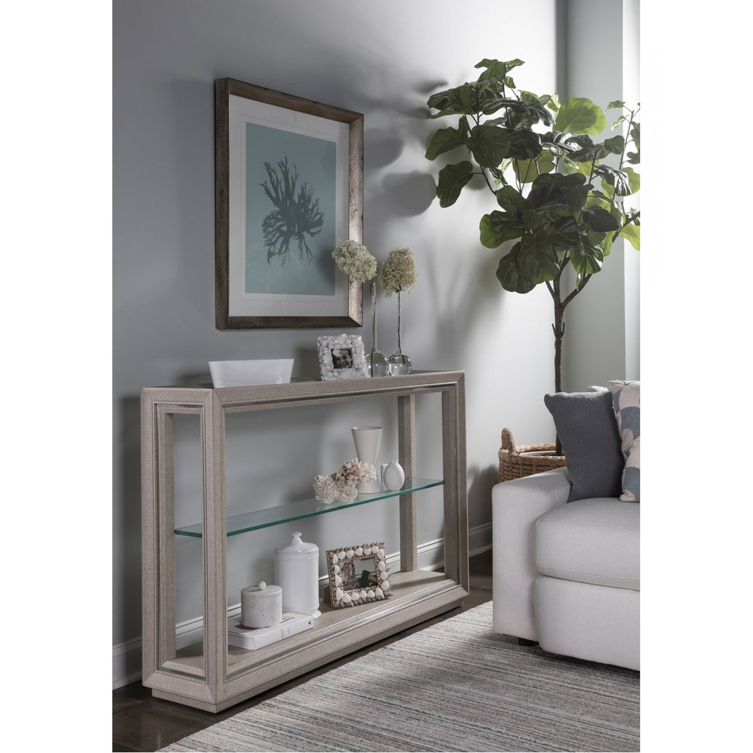 Artistica Home Zeitgeist Linen Console Table 01-2141-966