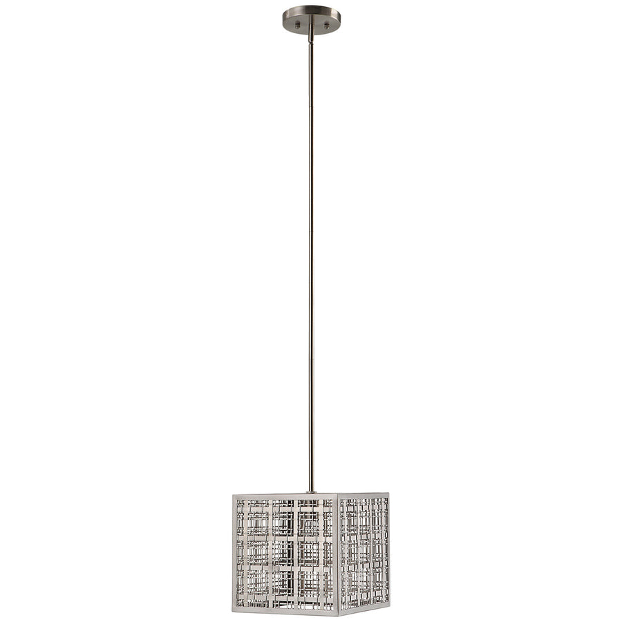 Uttermost Pendleton 1-Light Nickel Pendant