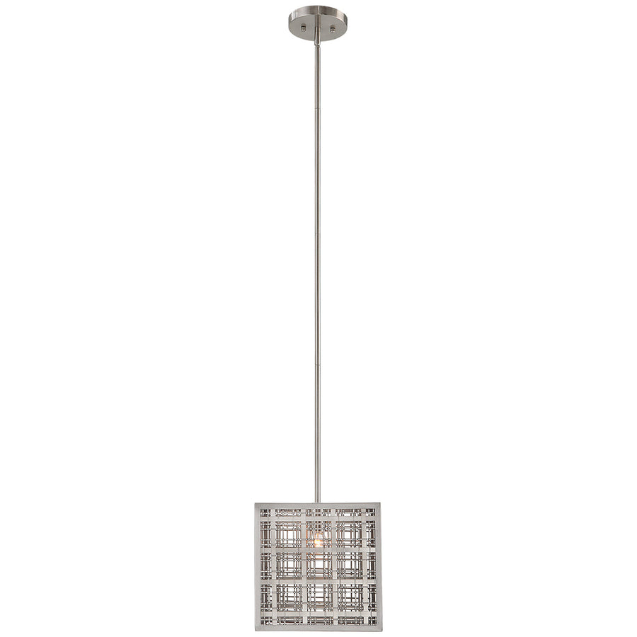 Uttermost Pendleton 1-Light Nickel Pendant