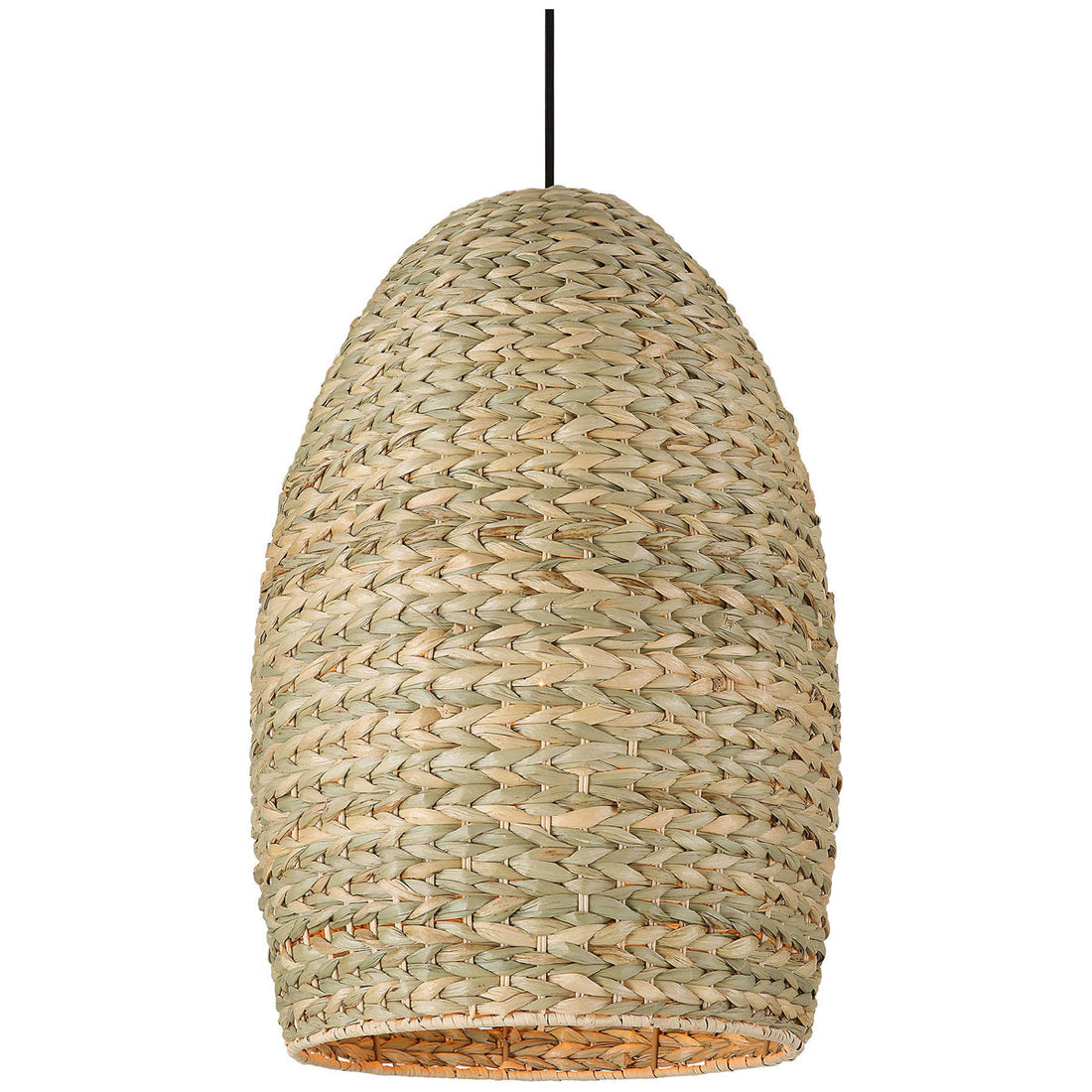 Uttermost Cardamom 1-Light Woven Rope Pendant