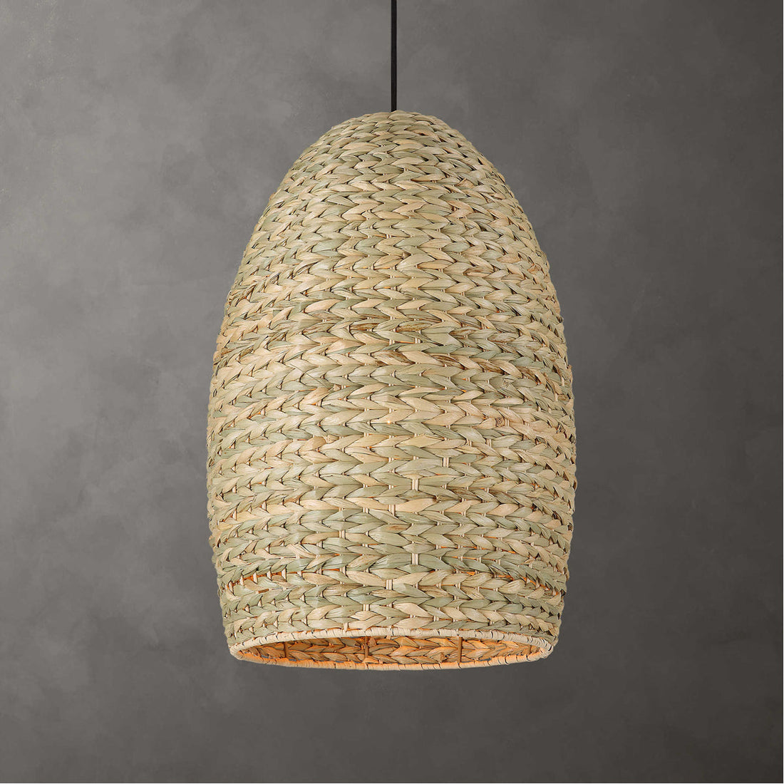 Uttermost Cardamom 1-Light Woven Rope Pendant