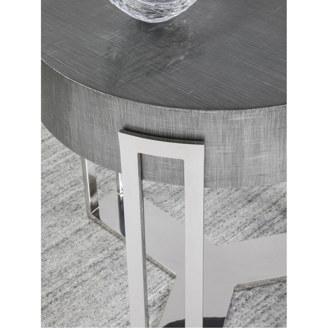 Artistica Home Iridium Round End Table 2203-953