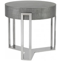 Artistica Home Iridium Round End Table 2203-953