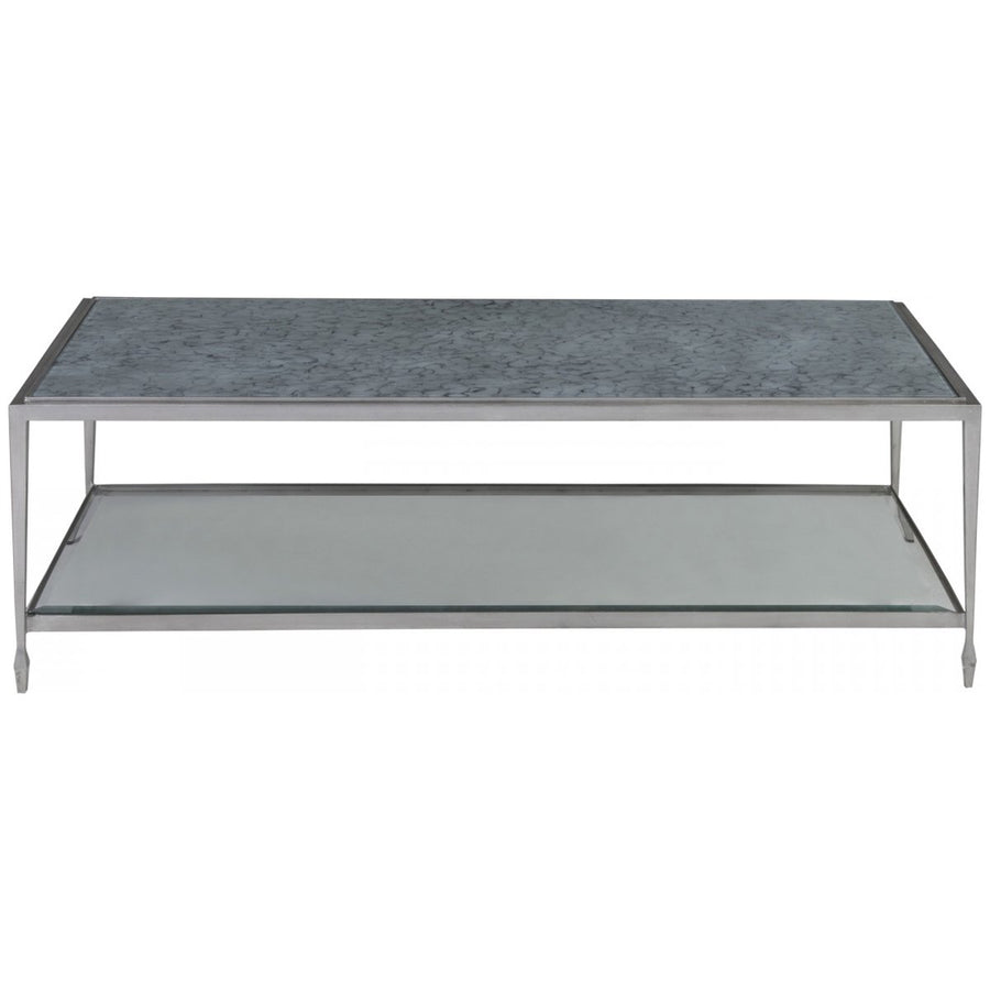 Artistica Home Sashay Silver Rectangular Cocktail Table 2213-945C