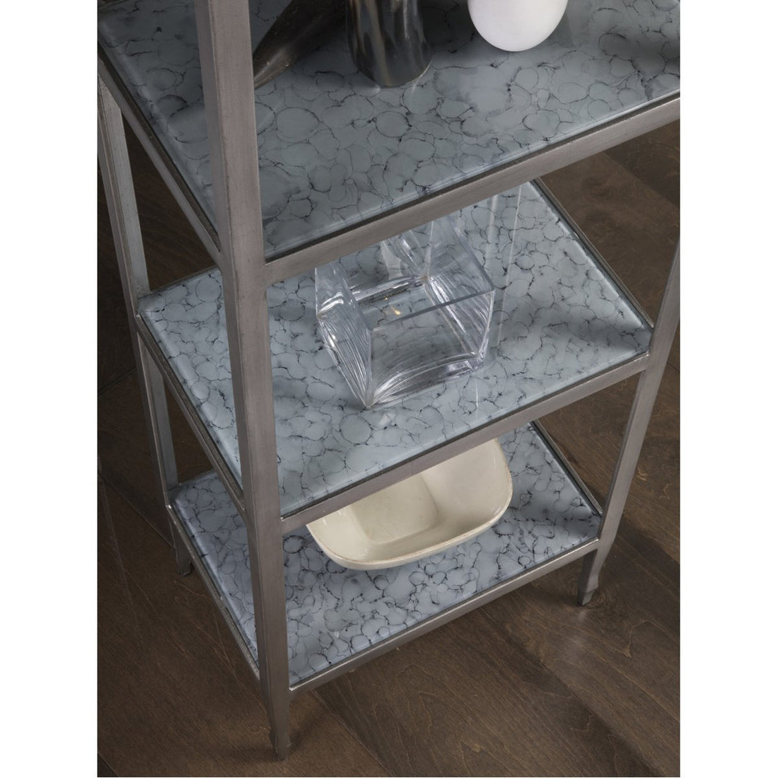 Artistica Home Sashay Silver Slim Etagere 2213-990C