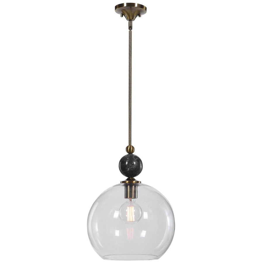 Uttermost Mendota 1-Light Glass Pendant