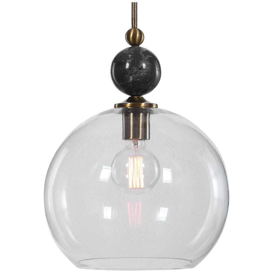 Uttermost Mendota 1-Light Glass Pendant