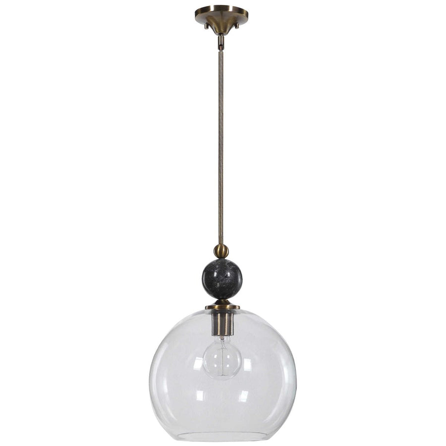 Uttermost Mendota 1-Light Glass Pendant