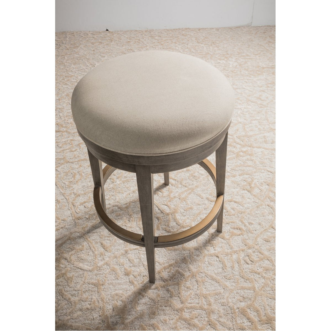 Artistica Home Cecile Backless Swivel Barstool 2221-898