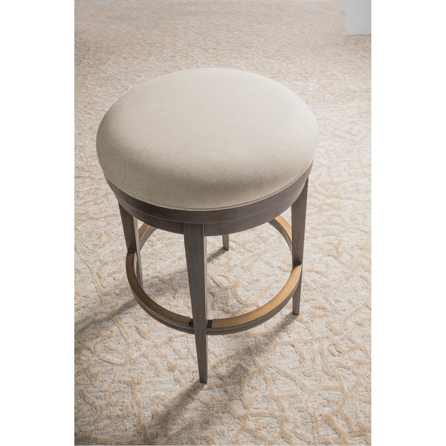 Artistica Home Cecile Backless Swivel Barstool 2221-898