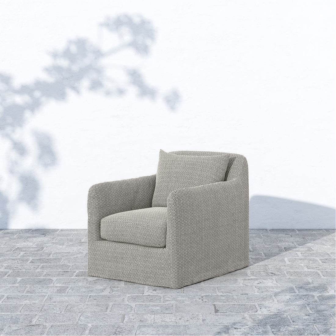 Four Hands Solano Dade Outdoor Swivel Chair