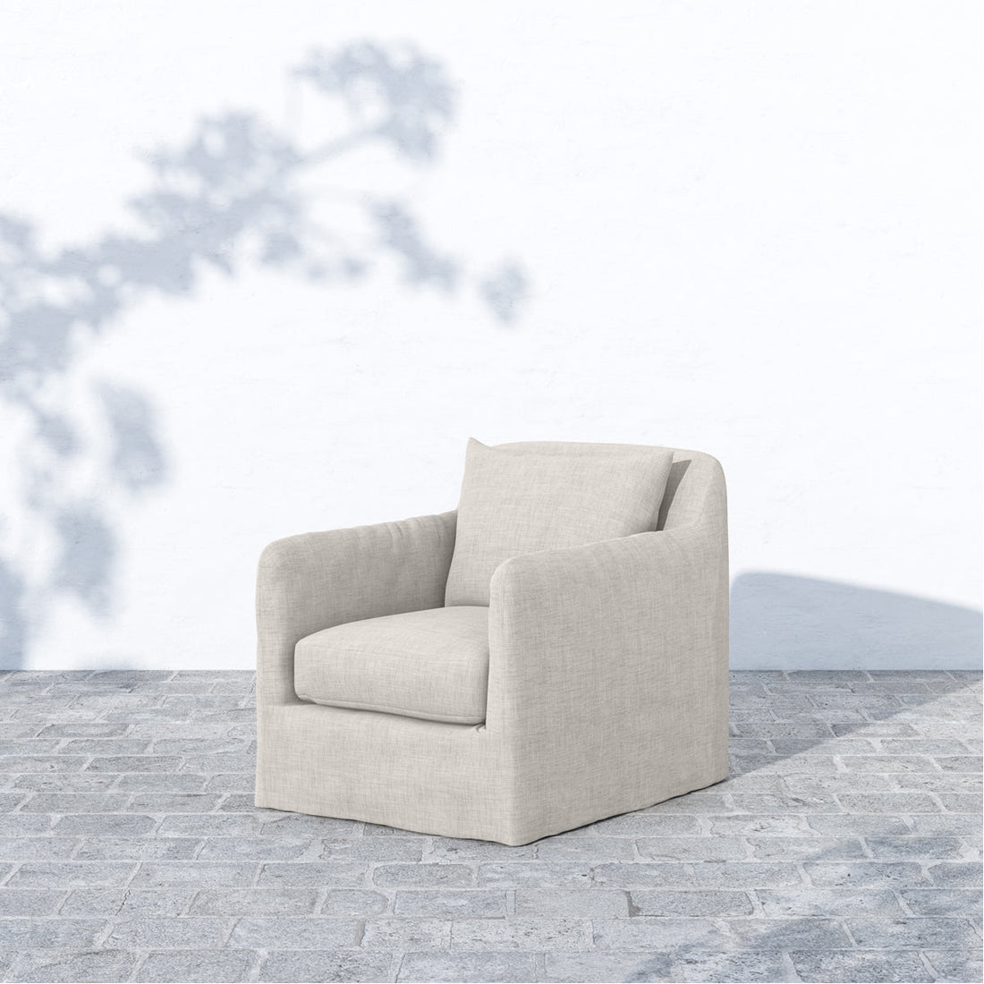 Four Hands Solano Dade Outdoor Swivel Chair