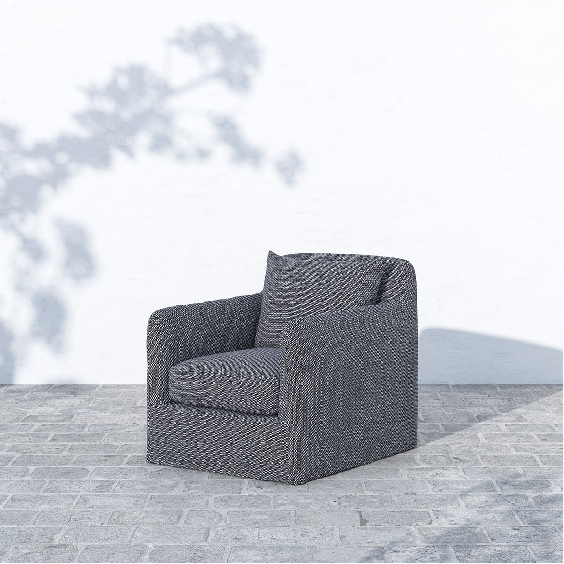 Four Hands Solano Dade Outdoor Swivel Chair