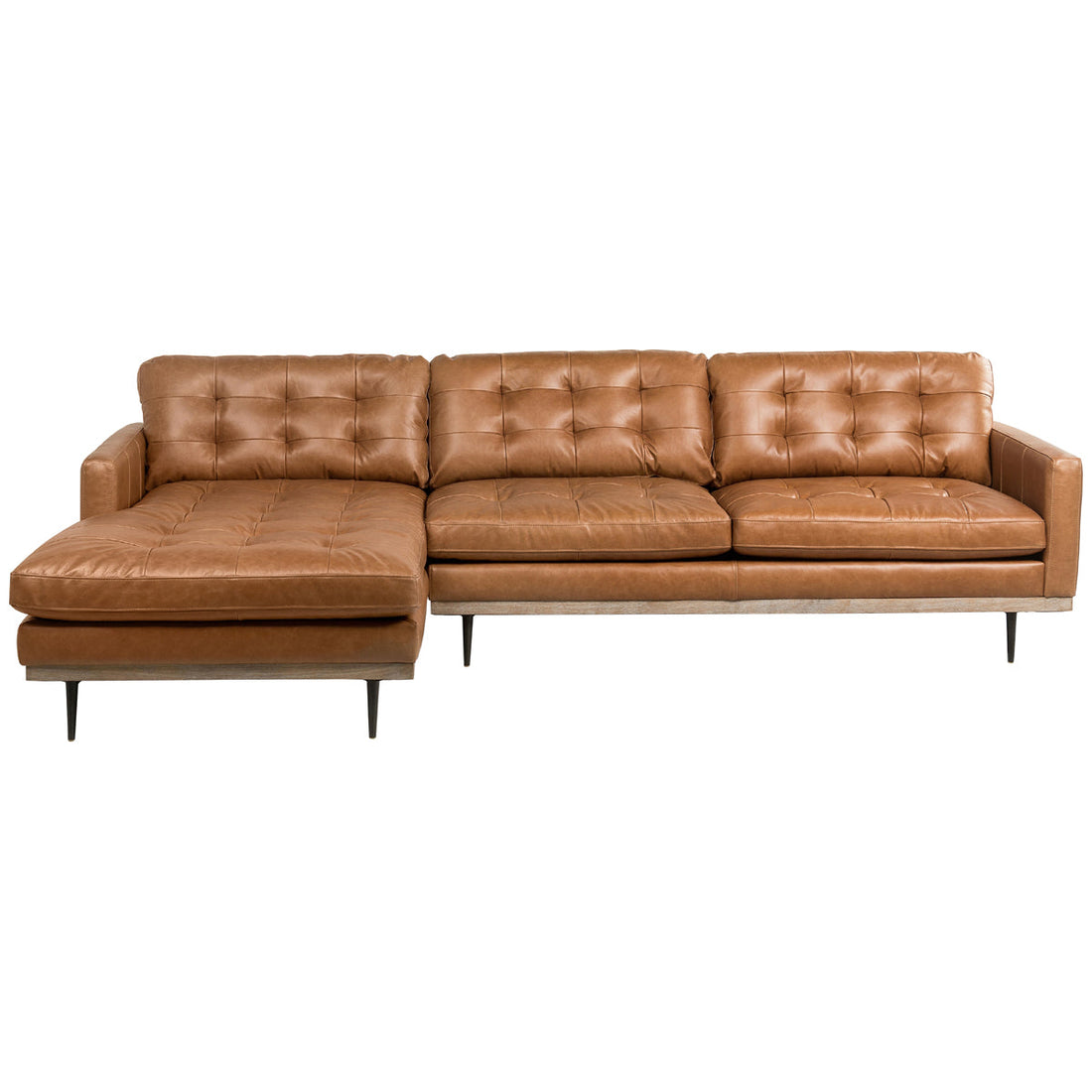 Four Hands Norwood Lexi 2-Piece Leather Sectional