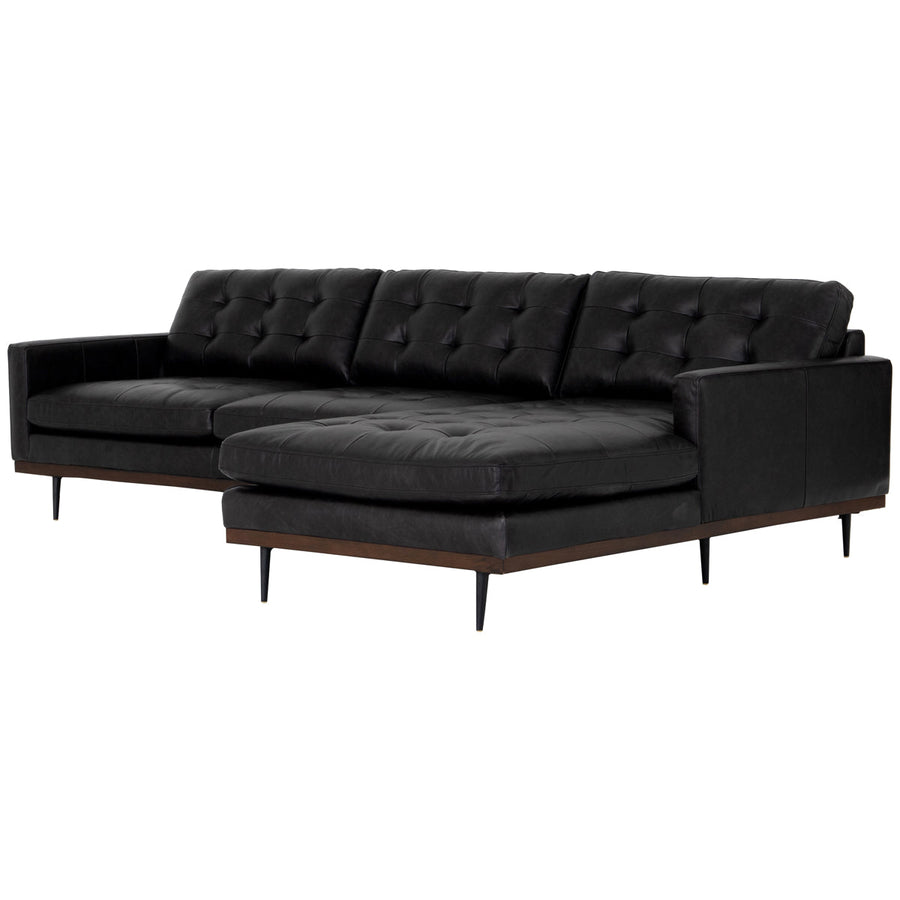 Four Hands Norwood Lexi 2-Piece Leather Sectional