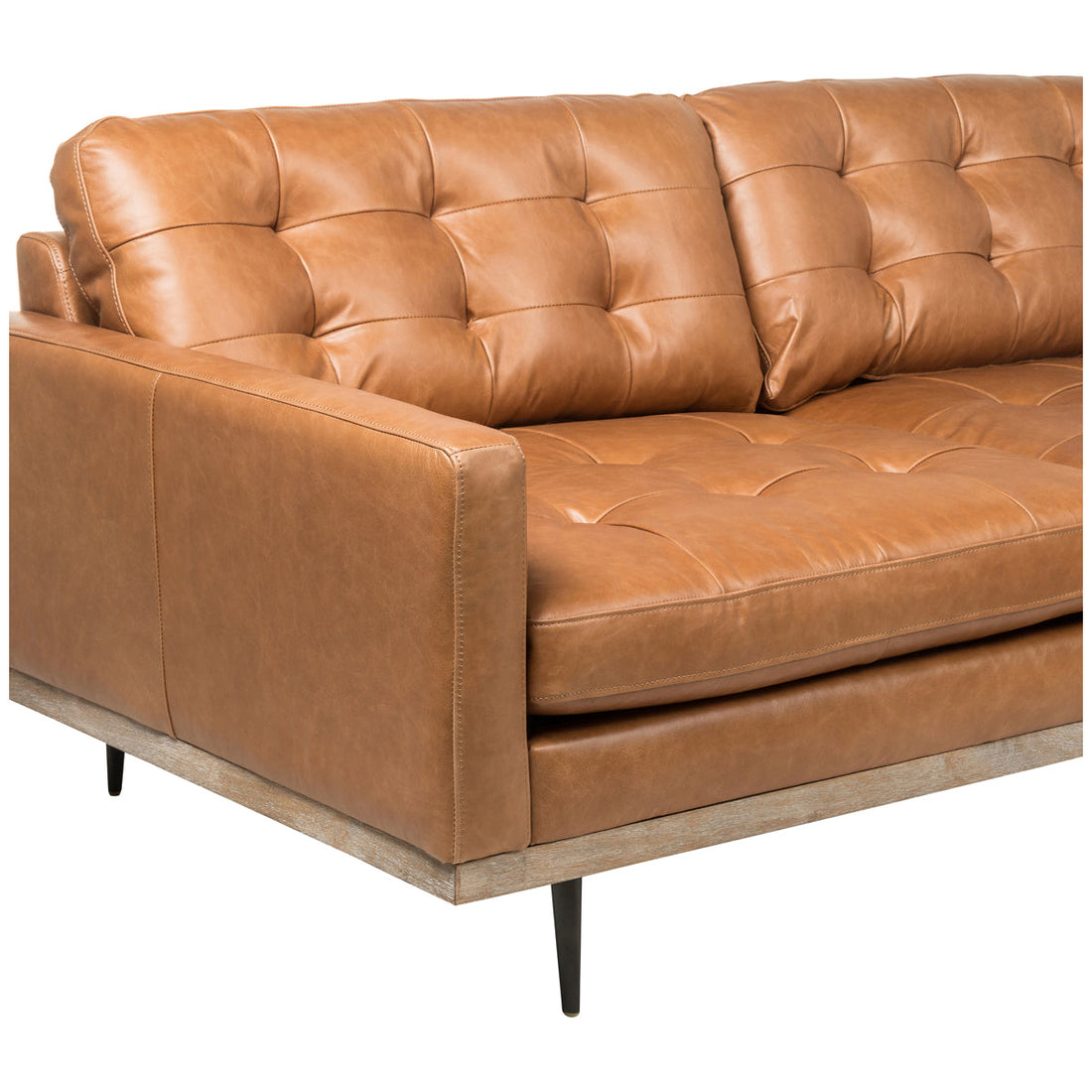 Four Hands Norwood Lexi 2-Piece Leather Sectional