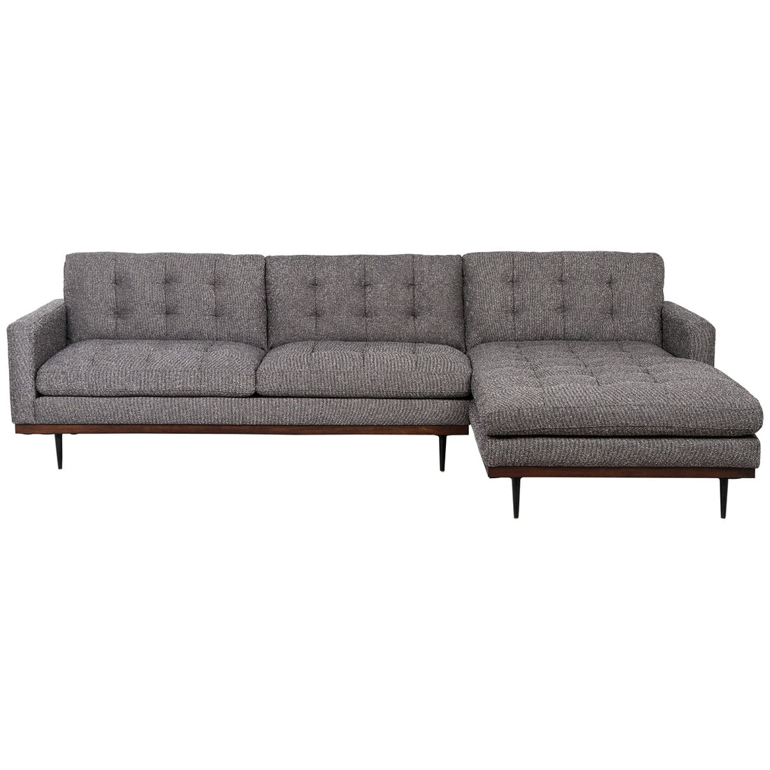 Four Hands Norwood Lexi 2-Piece Sectional - Capri Ebony