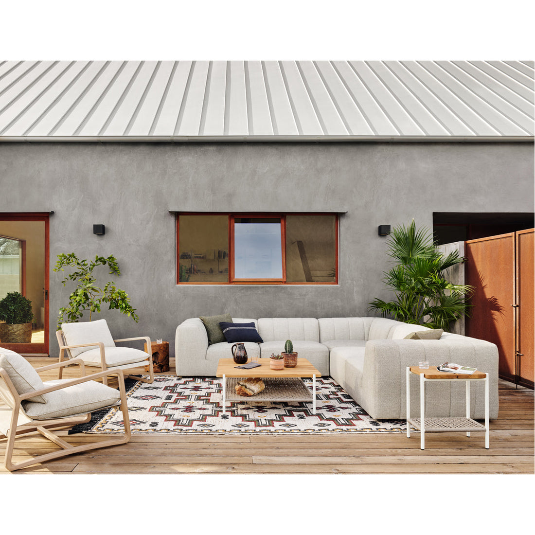 Four Hands Solano Gwen Outdoor 5-Piece Sectional