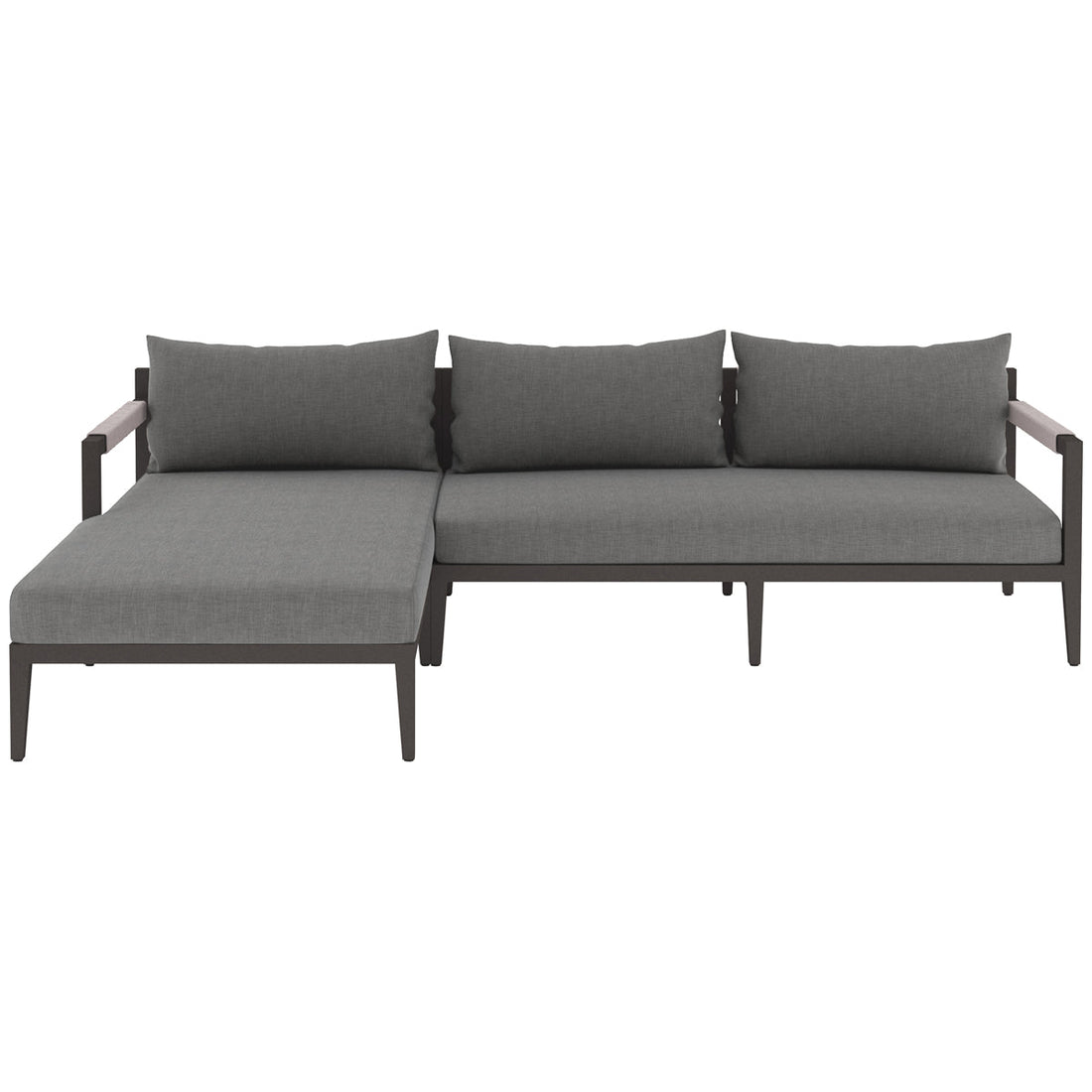 Four Hands Solano Sherwood Outdoor 2-Piece Sectional, Bronze