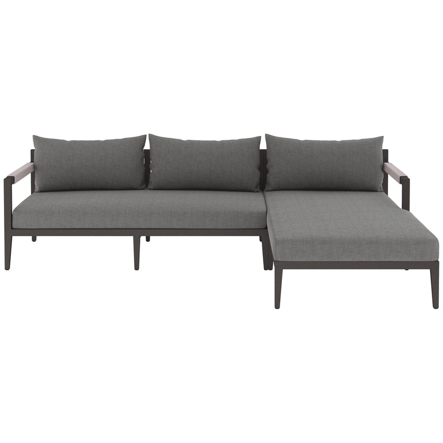 Four Hands Solano Sherwood Outdoor 2-Piece Sectional, Bronze