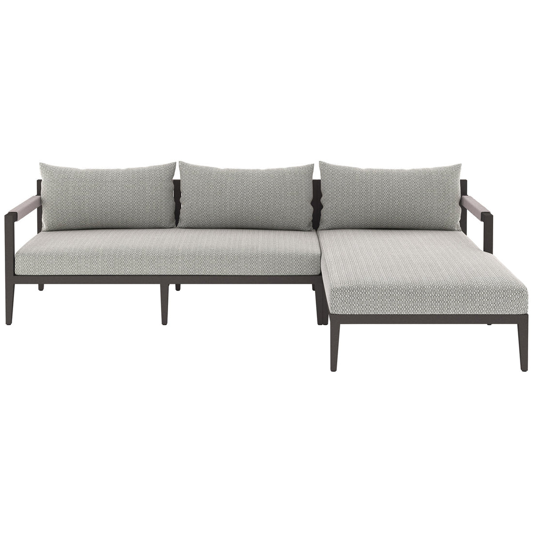 Four Hands Solano Sherwood Outdoor 2-Piece Sectional, Bronze