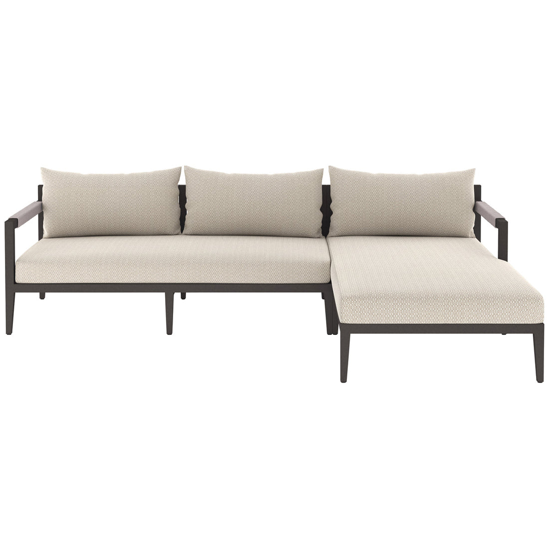 Four Hands Solano Sherwood Outdoor 2-Piece Sectional, Bronze