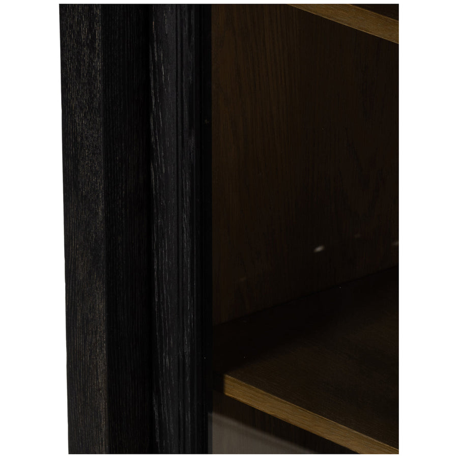 Four Hands Collins Normand Cabinet - Distressed Black