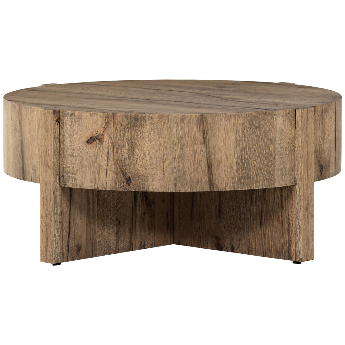 Four Hands Wesson Bingham Coffee Table - Rustic Oak